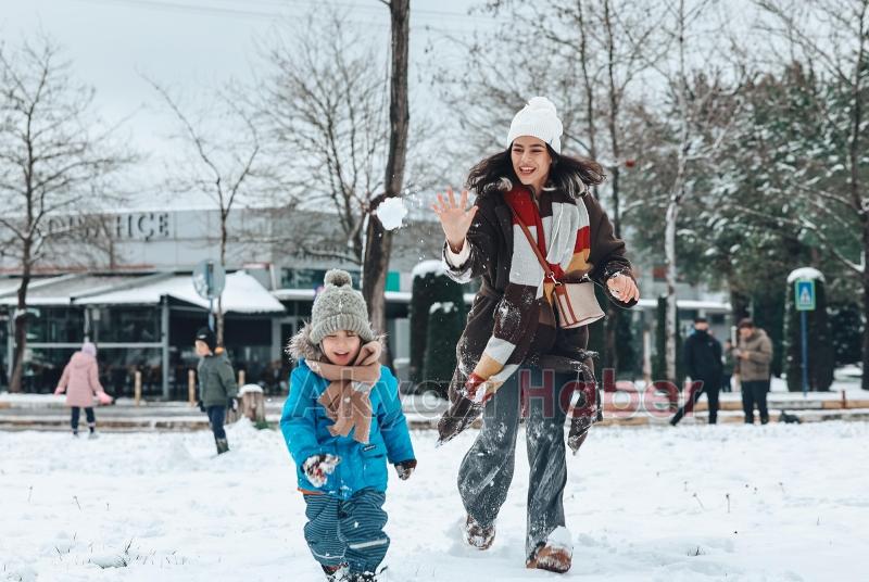 Sakarya'dan kar fotoğrafları
