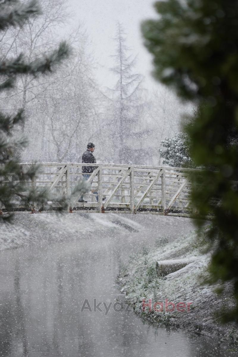 Sakarya'dan kar fotoğrafları
