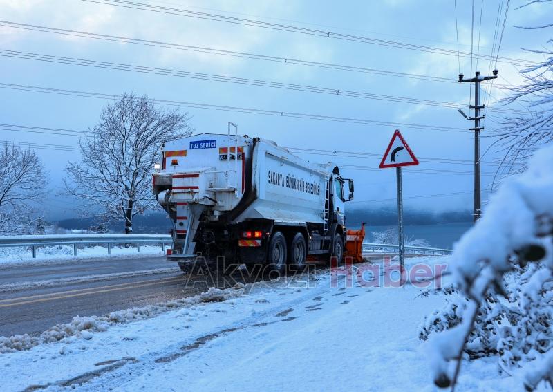 Sakarya'da kapalı yollar açılıyor