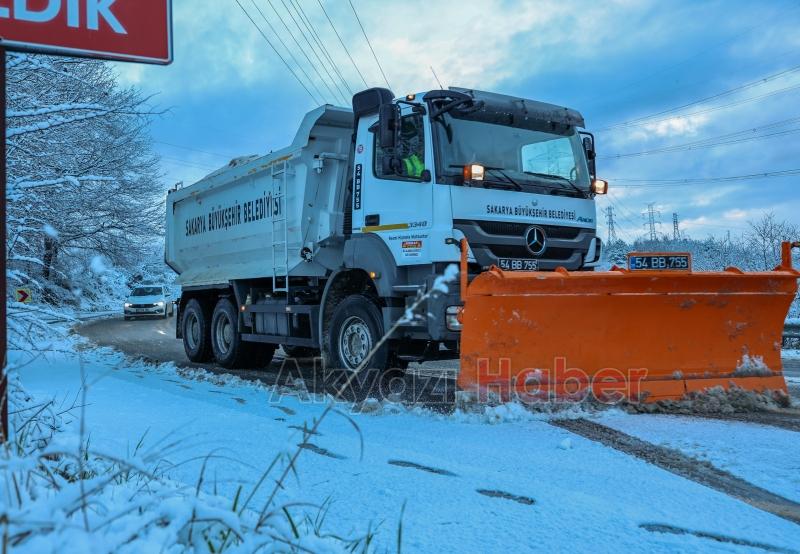 Sakarya'da kapalı yollar açılıyor
