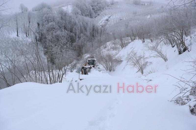 Sakarya'da kapalı yol kalmadı