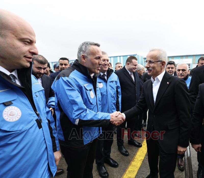 Milli Elektrikli Hızlı Tren Seti'nde ilk kaynak töreni