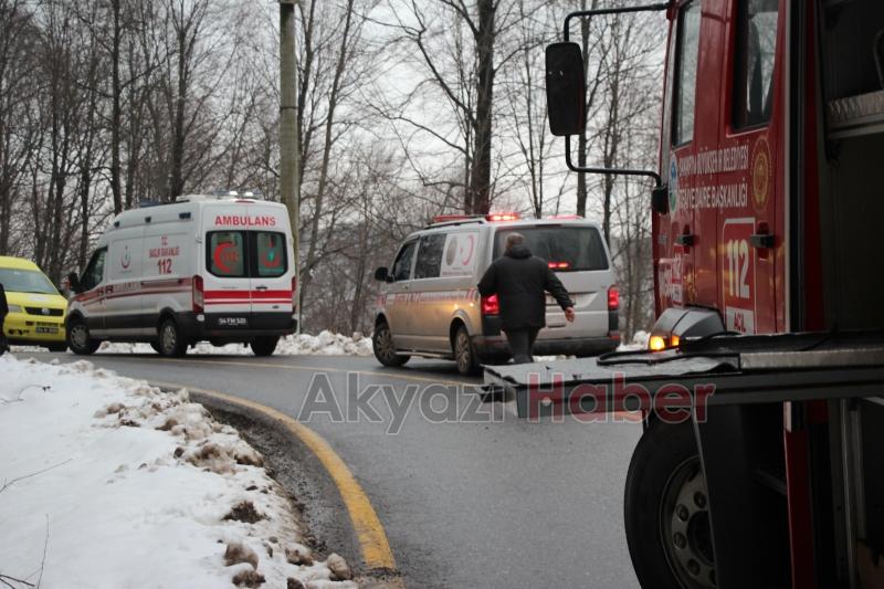 Otomobil ile hafif ticari araç çarpıştı: 5 yaralı