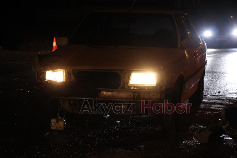 hatalı sollama kazası 1 yaralı