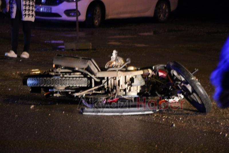 hatalı sollama kazası 1 yaralı