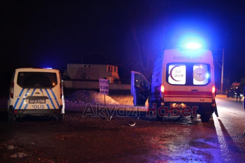 hatalı sollama kazası 1 yaralı