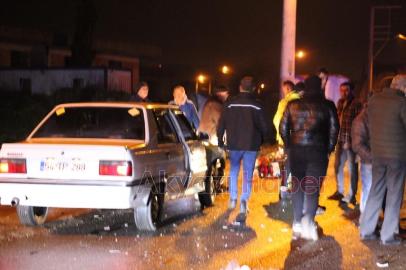 hatalı sollama kazası 1 yaralı