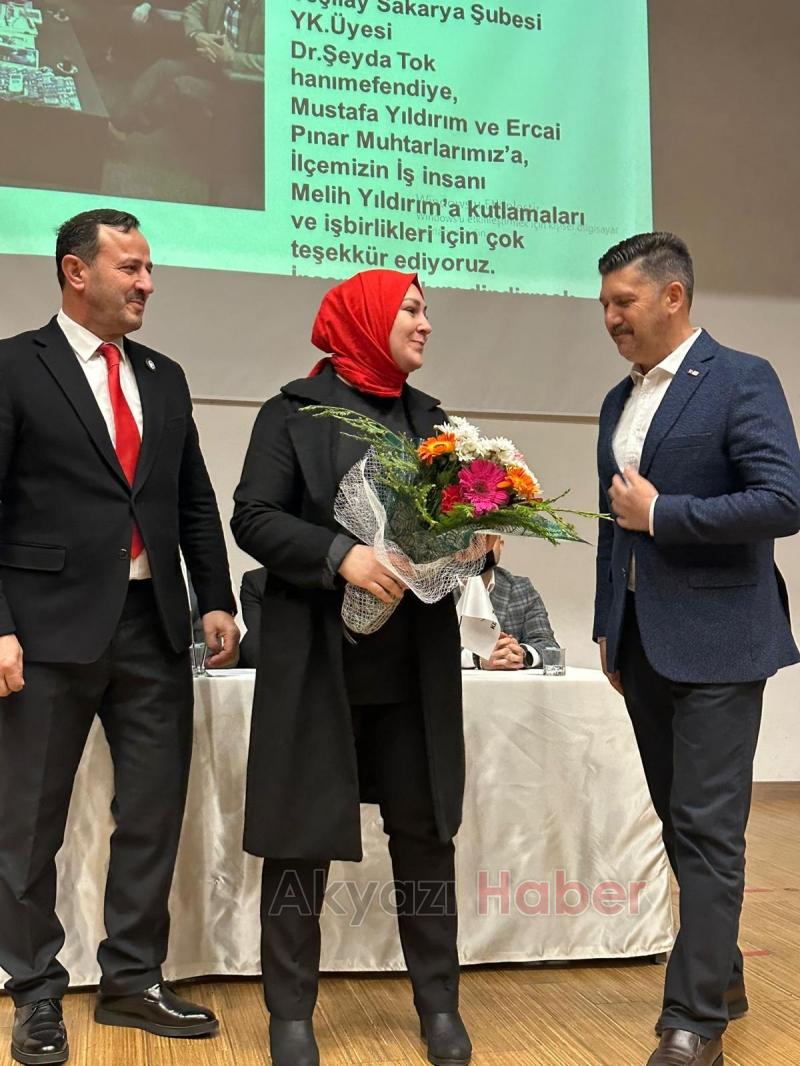 Kızılay Akyazı Şube'sinin olağan genel kurulu yapıldı