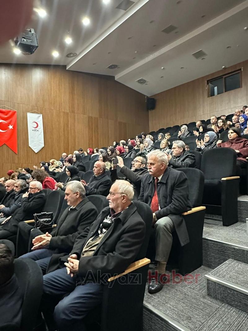 Kızılay Akyazı Şube'sinin olağan genel kurulu yapıldı