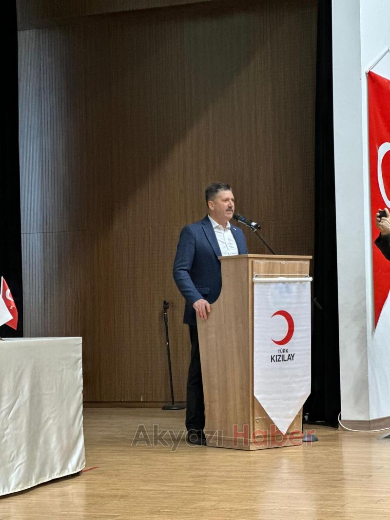 Kızılay Akyazı Şube'sinin olağan genel kurulu yapıldı
