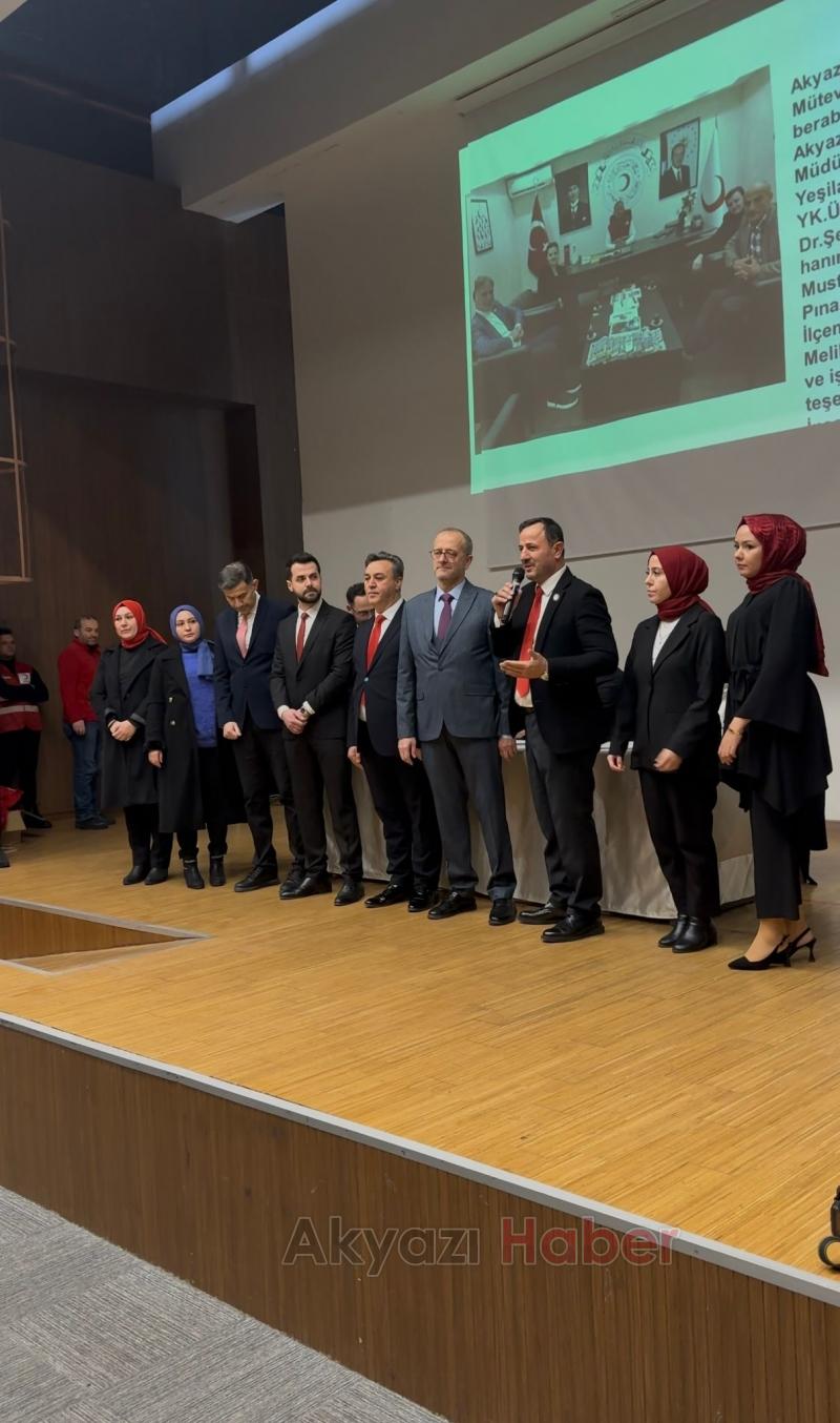 Kızılay Akyazı Şube'sinin olağan genel kurulu yapıldı