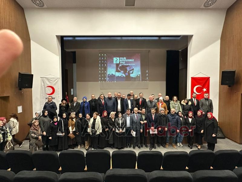 Kızılay Akyazı Şube'sinin olağan genel kurulu yapıldı