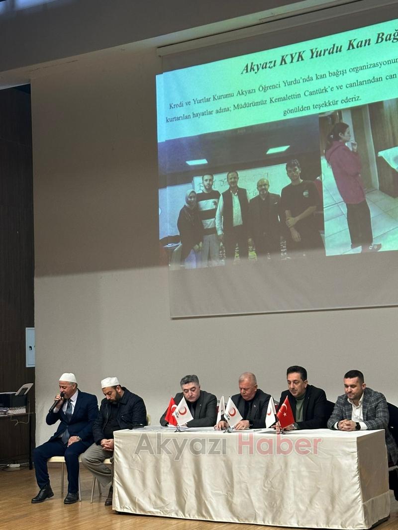 Kızılay Akyazı Şube'sinin olağan genel kurulu yapıldı