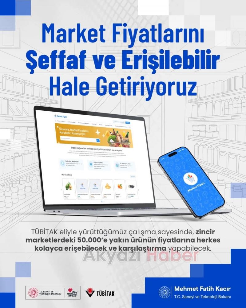 Market fiyatları tek sitede toplandı