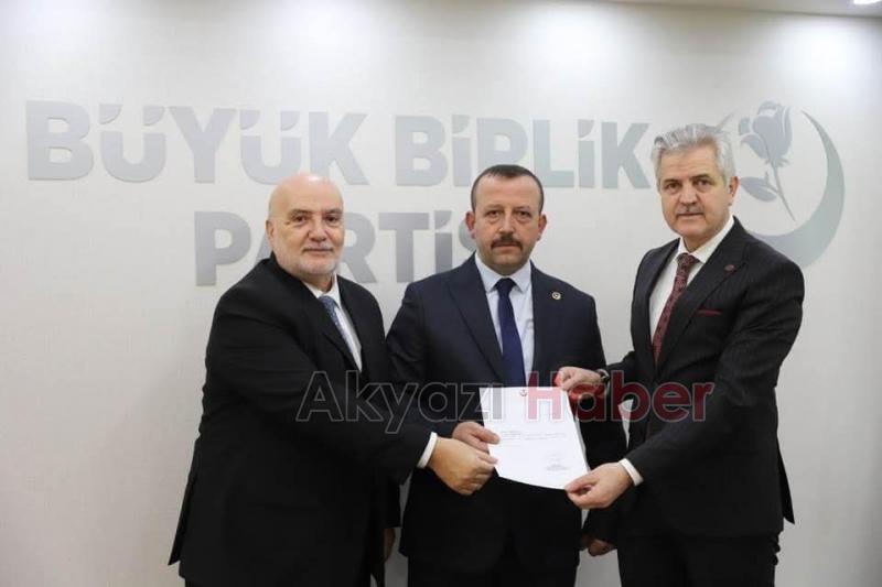 BBP Akyazı İlçe Başkanı Eray Yıldız görevi devraldı