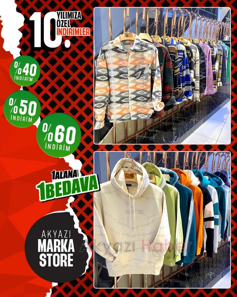 Marka Store Akyazı'dan 10. Yıla Özel Dev kampanya Devam Ediyor!
