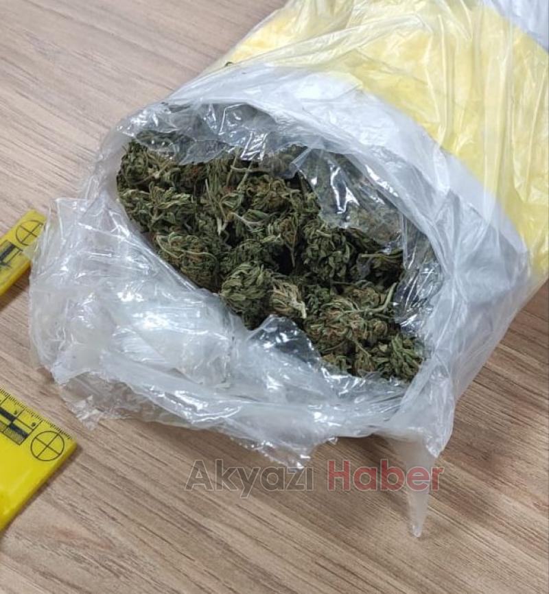 Paketlenmiş uyuşturucu ile yakalandı