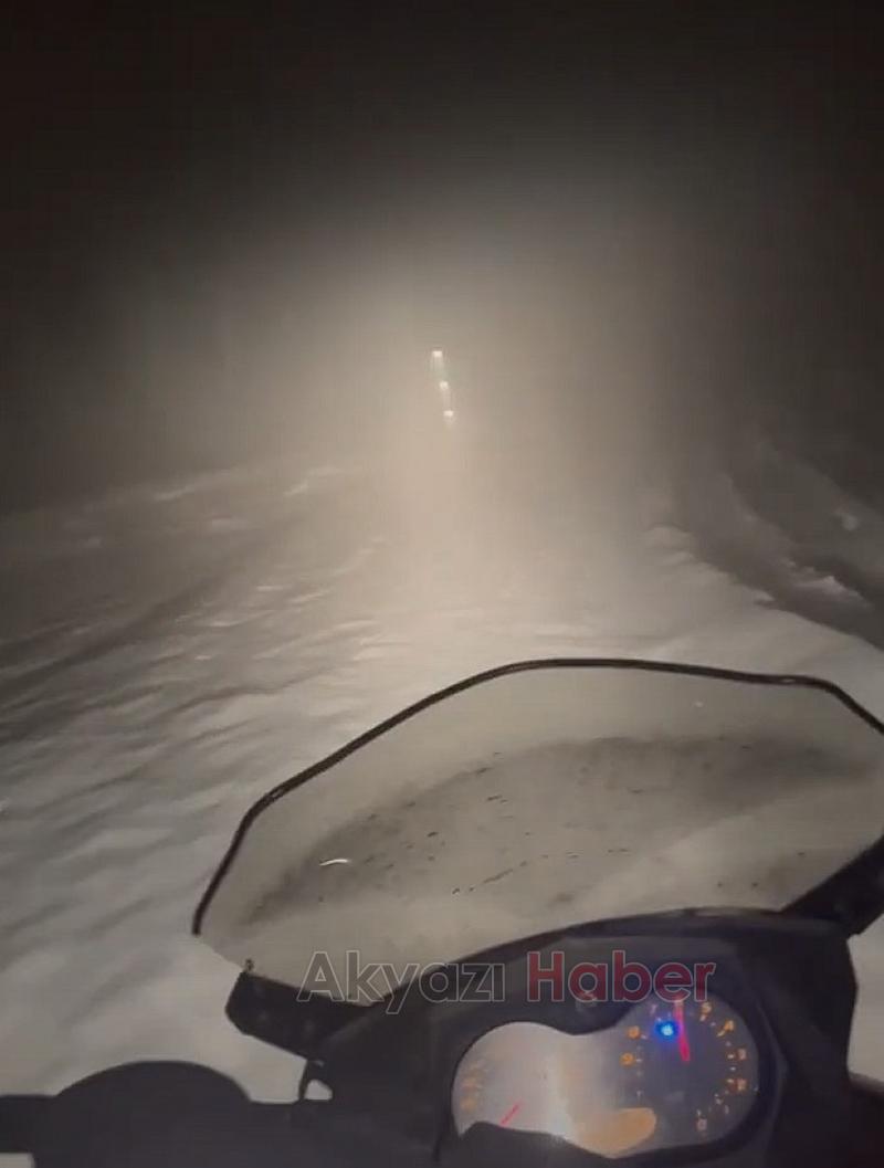 Çamdağı'nda mahsur kaldılar