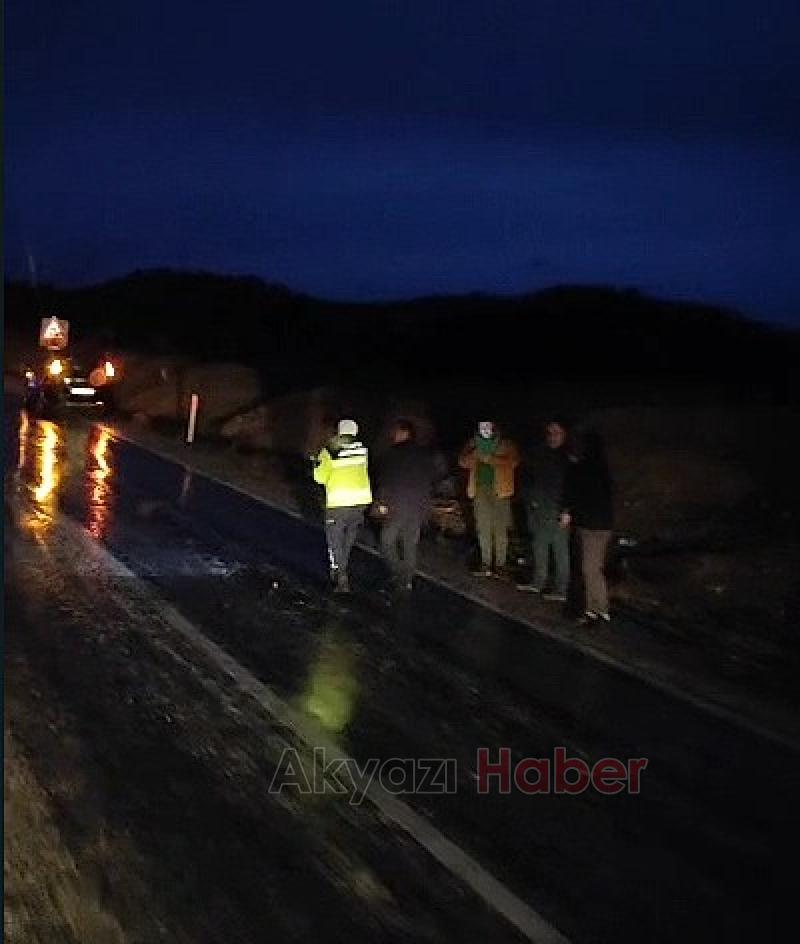 Dokurcun-Nallıhan yolunda feci kaza