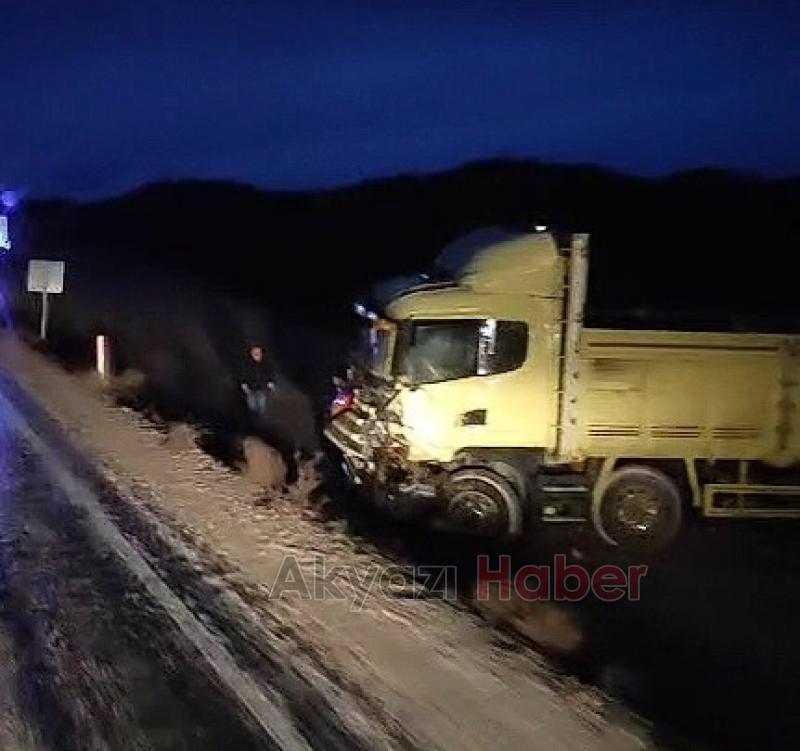 Dokurcun-Nallıhan yolunda feci kaza