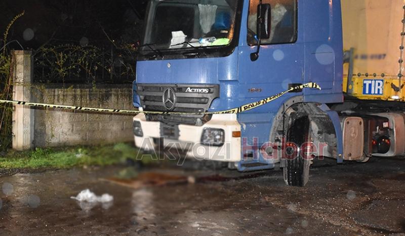 Tamir etmek istediği tır sonu oluyordu