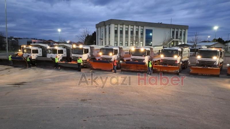 Sakarya'da kar fırtınası için alarm verildi