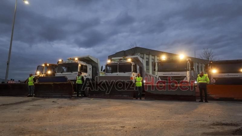 Sakarya'da kar fırtınası için alarm verildi