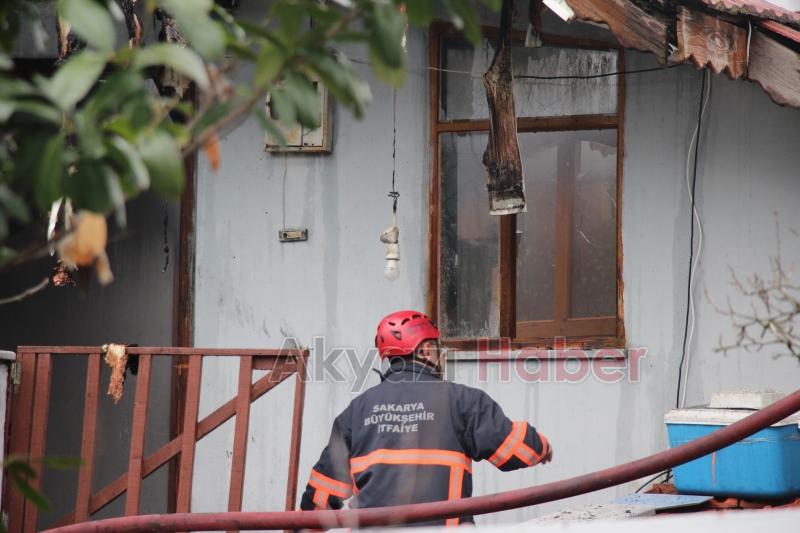 Küçücek'te yangın