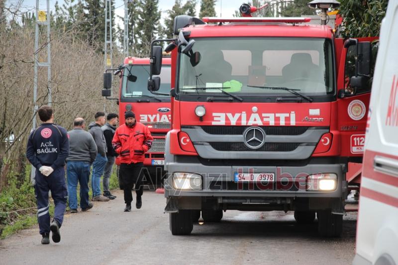 Küçücek'te yangın