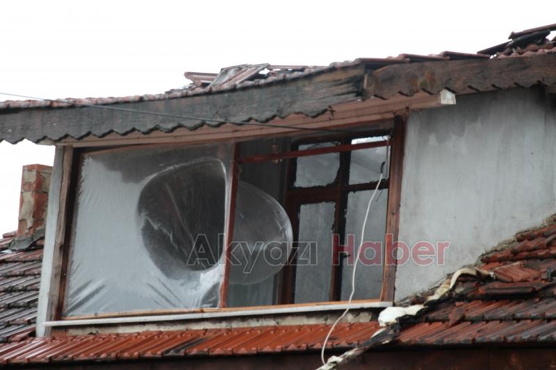 Küçücek'te yangın