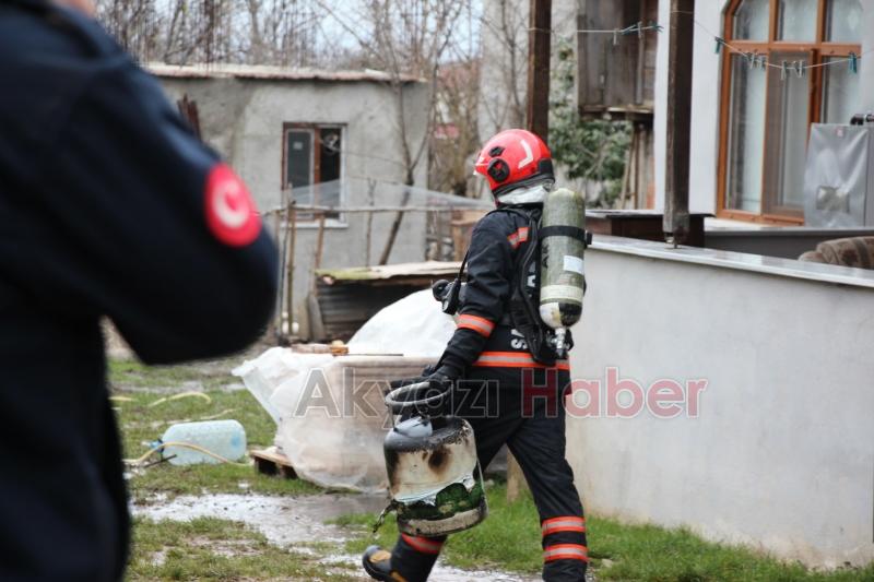 Küçücek'te yangın