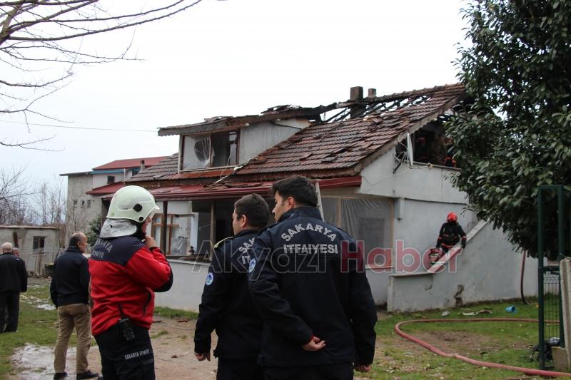 Küçücek'te yangın