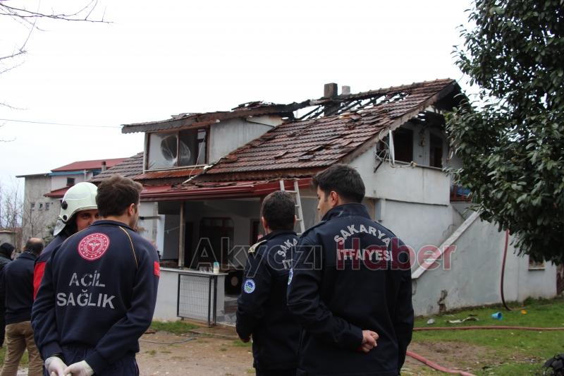 Küçücek'te yangın