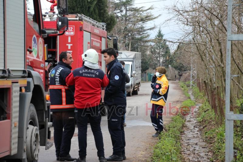 Küçücek'te yangın