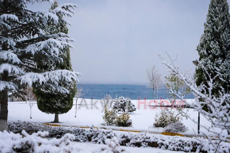 Sakarya'dan kar manzaraları