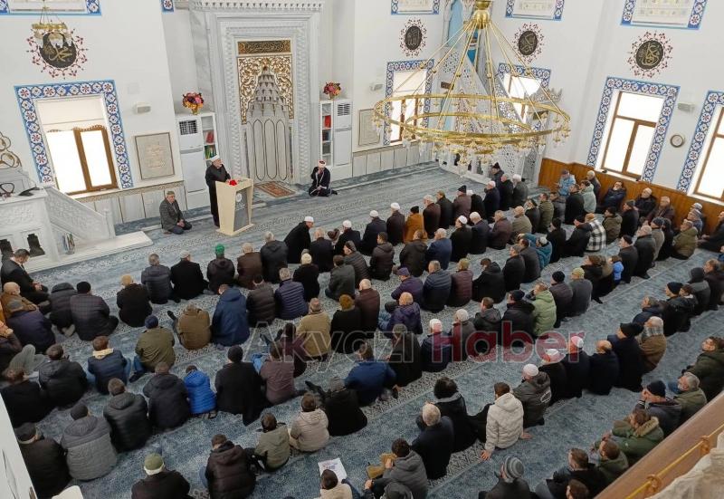 Akyazı Güneş Camii ibadete açıldı