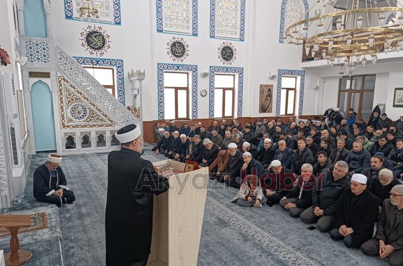 Akyazı Güneş Camii ibadete açıldı
