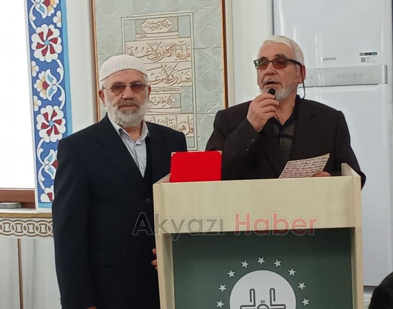 Akyazı Güneş Camii ibadete açıldı