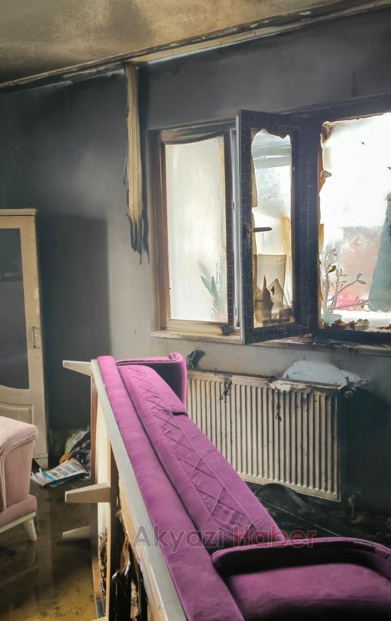 Minik Ahmet Kerem’i alevlerin arasından aldılar