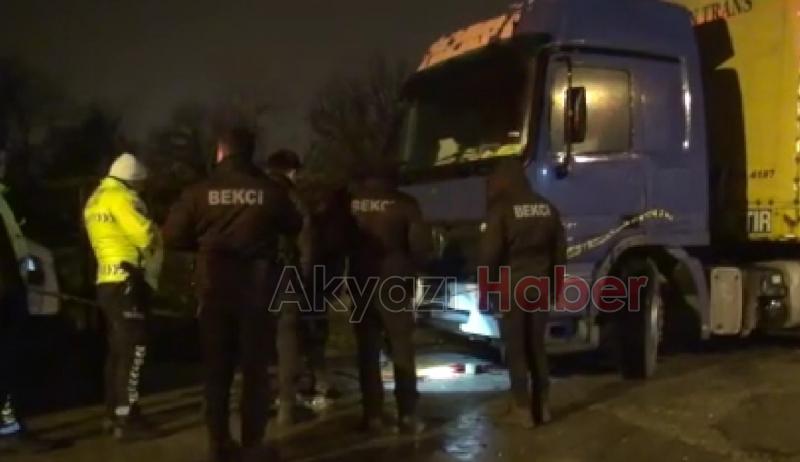 Tır sürücüsü yaşam savaşını kaybetti