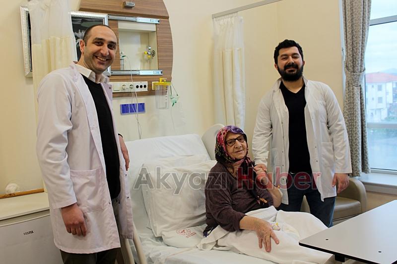 Safra kesesi delinen hasta şifa buldu