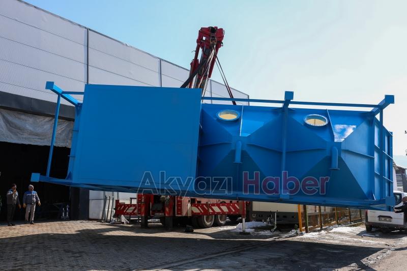 İlk Lamellalı Çökeltim Tankı’nın montajını tamamladı