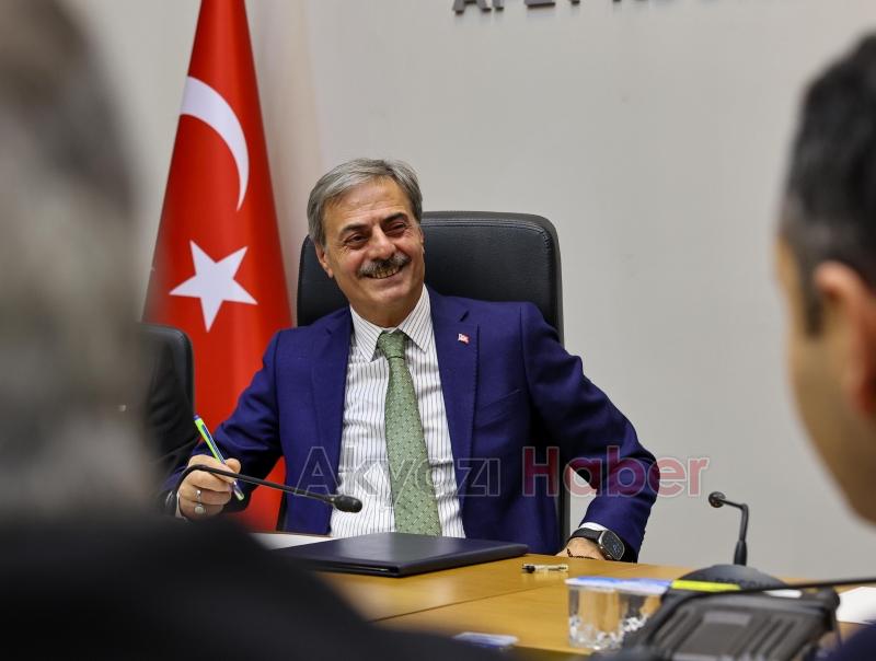 Başkan Alemdar DSİ yetkilileriyle bir araya geldi