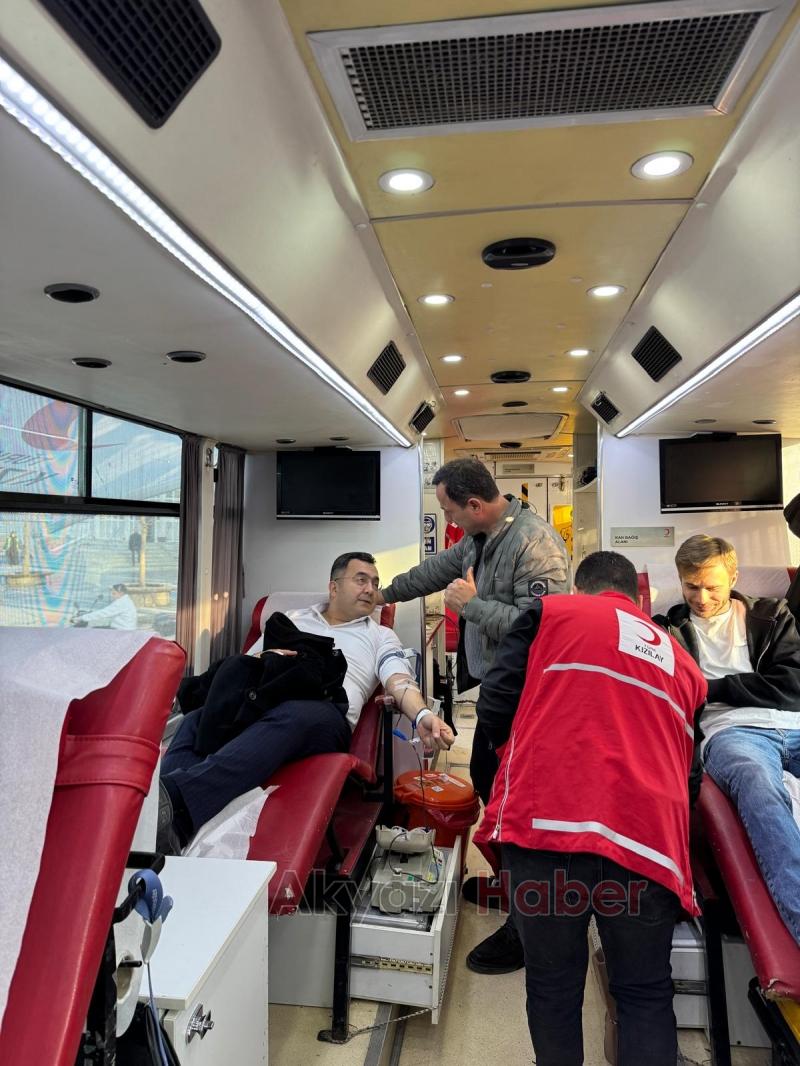 Başsavcısı Hüseyin Aşık'dan Kızılay'a rekor kan bağışı