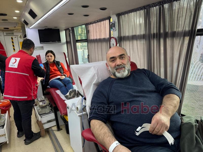 Başsavcısı Hüseyin Aşık'dan Kızılay'a rekor kan bağışı