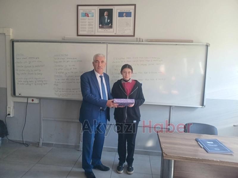 Dokurcun Çok Programlı Anadolu Lisesi öğrencisinin başarısı