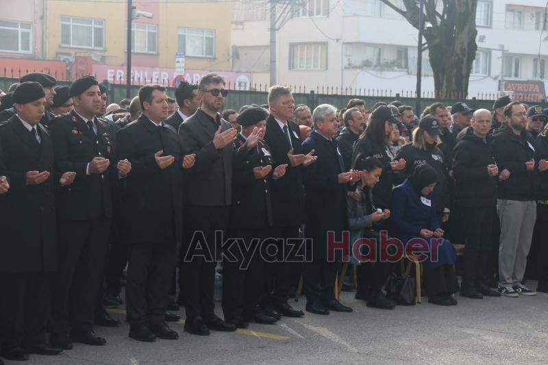 Trafik polisi Yaşar Sevim'e veda
