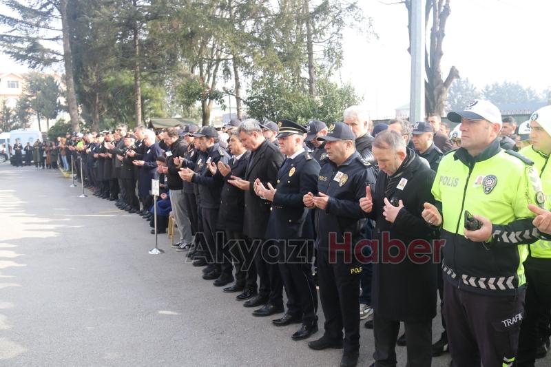 Trafik polisi Yaşar Sevim'e veda