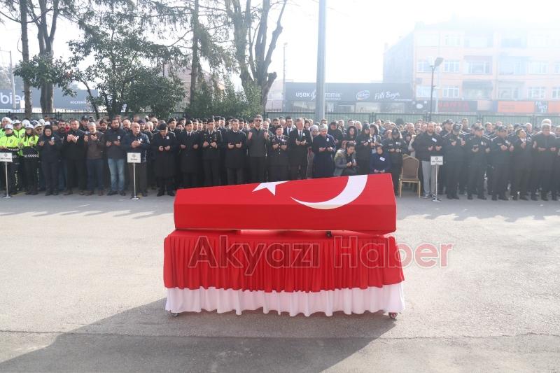 Trafik polisi Yaşar Sevim'e veda