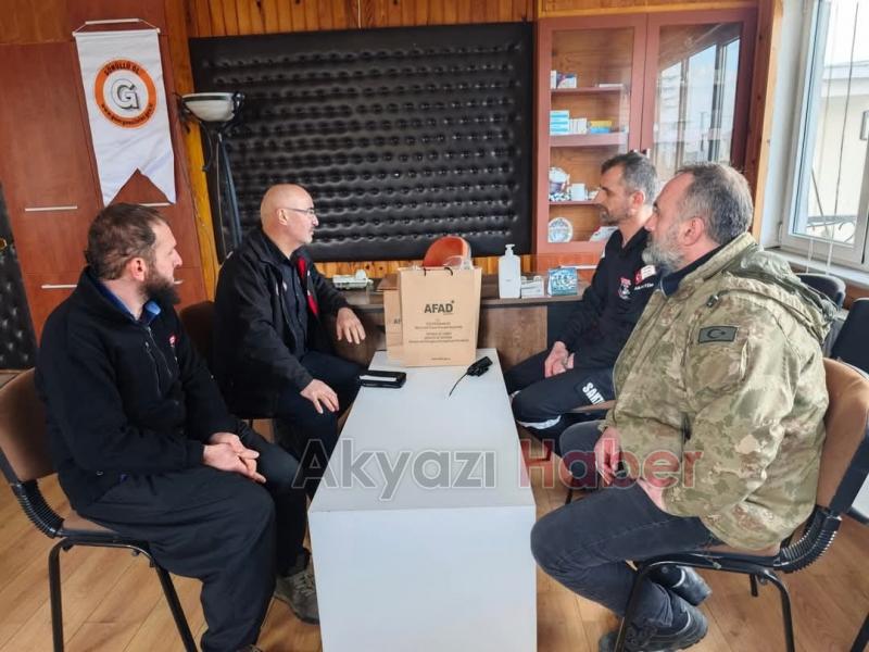 AFAD Müdürü'nden SAKTİM VE S.A.B.A.H'a ziyaret